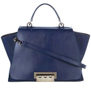 ZAC Posen leather Eartha Dark Navy bag